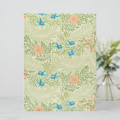 Larkspur Pattern (door William Morris) Kaart (Staand voorkant)