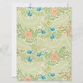 Larkspur Pattern (door William Morris) Kaart (Voorkant)