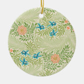 Larkspur Pattern (door William Morris) Keramisch Ornament (Voorkant)