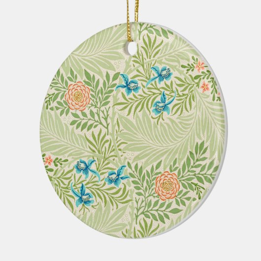 Larkspur Pattern (door William Morris) Keramisch Ornament (Links)