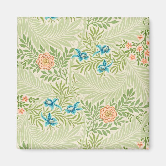 Larkspur Pattern (door William Morris) Magneet (Voorkant)