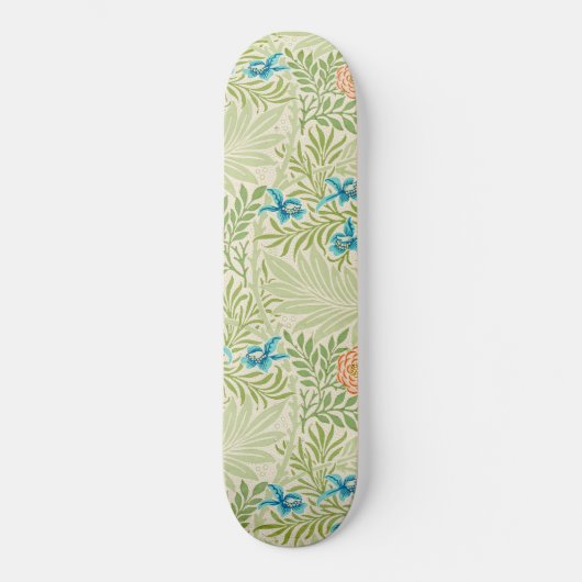 Larkspur Pattern (door William Morris) Persoonlijk Skateboard (Voorkant)