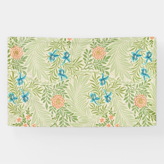 Larkspur Pattern (door William Morris) Spandoek (Horizontaal)