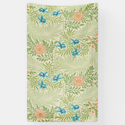 Larkspur Pattern (door William Morris) Spandoek (Verticaal)