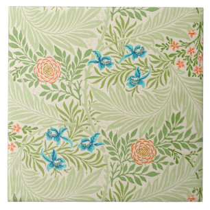 Larkspur Pattern (door William Morris) Tegeltje
