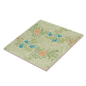 Larkspur Pattern (door William Morris) Tegeltje (Zijkant)