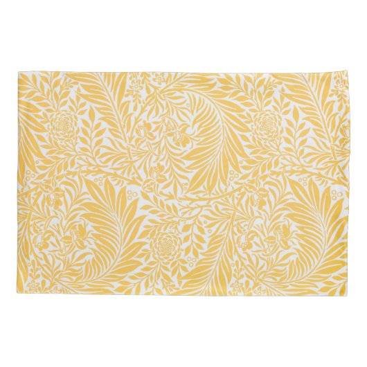 Larkspur Pattern | William Morris | Kussensloop (Achterkant)