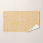Larkspur William Morris Levendige Donkergele handd Handdoek (Handdoek)