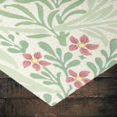 Larkspur William Morrs Groene Rode Paarse Bloemen Tissuepapier