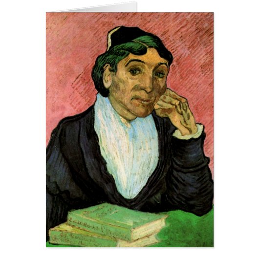 L'Arlesienne (Madame Ginoux) door Vincent van Gogh (Voorkant)