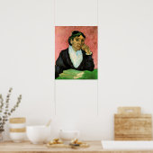 L'Arlesienne (Madame Ginoux) door Vincent van Gogh Poster (Keuken)
