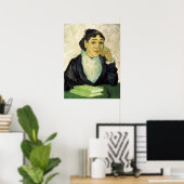 L'Arlesienne (Madame Ginoux) door Vincent van Gogh Poster (Thuiskantoor)