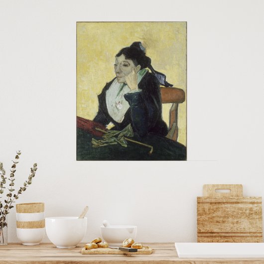 L'Arlesienne: Madame Ginoux door Vincent Van Gogh Poster (Keuken)