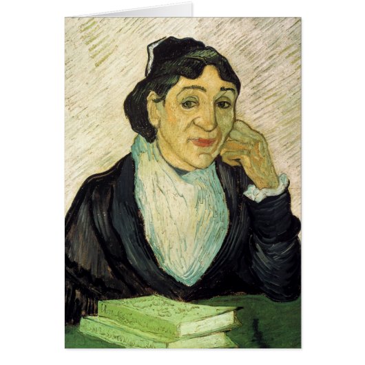 L'Arlesienne (Madame Ginoux) van Vincent van Gogh (Voorkant)
