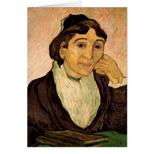 L'Arlesienne (Madame Ginoux) van Vincent van Gogh (Voorkant)