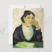 L'Arlesienne (Madame Ginoux) van Vincent van Gogh (Voorkant)