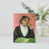 L'Arlesienne (Madame Ginoux) van Vincent van Gogh Briefkaart (Staand voorkant)