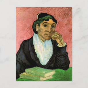L'Arlesienne (Madame Ginoux) van Vincent van Gogh Briefkaart