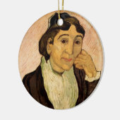 L'Arlesienne (Madame Ginoux) van Vincent van Gogh Keramisch Ornament (Links)