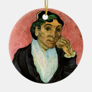 L'Arlesienne (Madame Ginoux) van Vincent van Gogh Keramisch Ornament