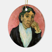 L'Arlesienne (Madame Ginoux) van Vincent van Gogh Keramisch Ornament (Links)