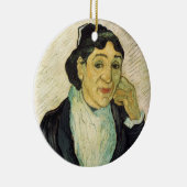 L'Arlesienne (Madame Ginoux) van Vincent van Gogh Keramisch Ornament (Rechts)