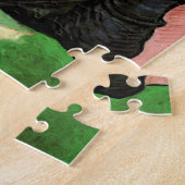 L'Arlesienne (Madame Ginoux) van Vincent van Gogh Legpuzzel (Zijkant)