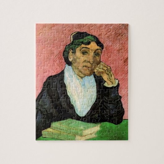 L'Arlesienne (Madame Ginoux) van Vincent van Gogh Legpuzzel (Verticaal)