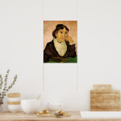L'Arlesienne (Madame Ginoux) van Vincent van Gogh Poster (Keuken)