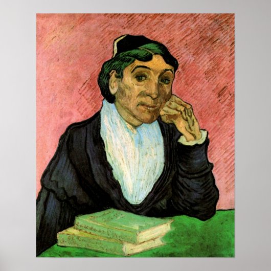 L'Arlesienne (Madame Ginoux) van Vincent van Gogh Poster (Voorkant)