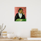 L'Arlesienne (Madame Ginoux) van Vincent van Gogh Poster (Keuken)