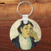 L'Arlesienne (Madame Ginoux) van Vincent van Gogh Sleutelhanger (Voorkant)
