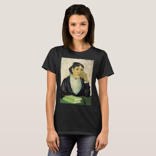 L'Arlesienne (Madame Ginoux) van Vincent van Gogh T-shirt (Voorkant volledig)