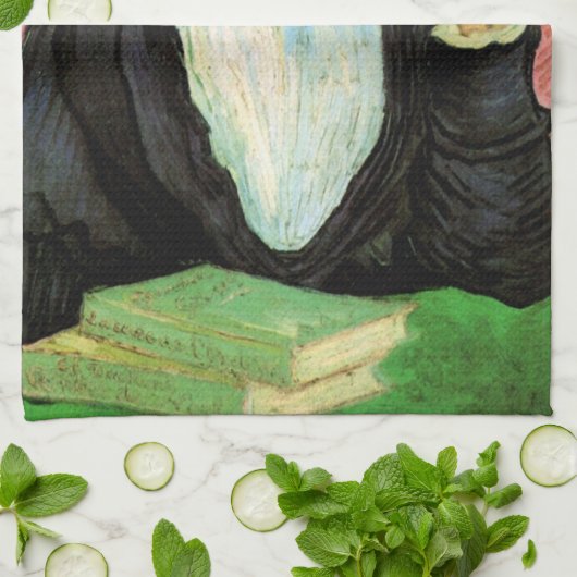 L'Arlesienne (Madame Ginoux) van Vincent van Gogh Theedoek (Gevouwen)