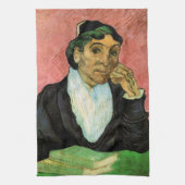 L'Arlesienne (Madame Ginoux) van Vincent van Gogh Theedoek (Verticaal)