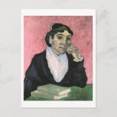 L'Arlésienne (Madame Ginoux), Vincent van Gogh Briefkaart (Voorkant)