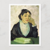 L'Arlésienne (Madame Ginoux), Vincent van Gogh Briefkaart (Voorkant)