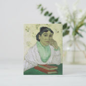 L'Arlésienne (Madame Ginoux), Vincent van Gogh Briefkaart (Staand voorkant)