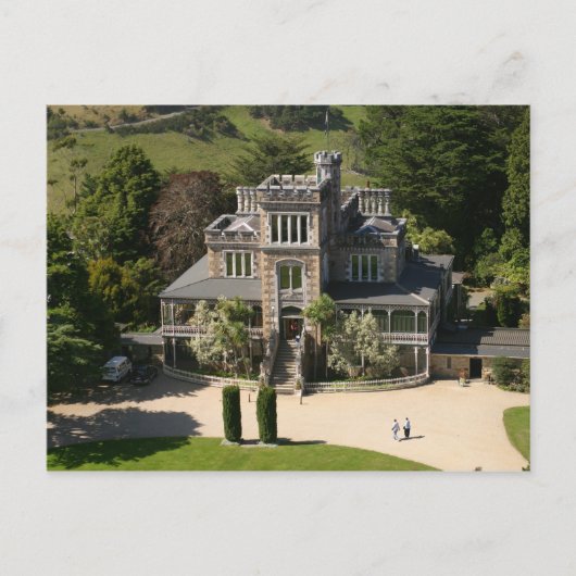 Larnach Castle, Dunedin, Nieuw-Zeeland - antenne Briefkaart (Voorkant)