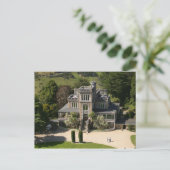 Larnach Castle, Dunedin, Nieuw-Zeeland - antenne Briefkaart (Staand voorkant)