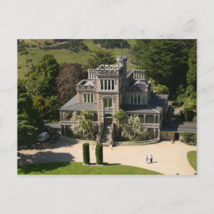 Larnach Castle, Dunedin, Nieuw-Zeeland - antenne Briefkaart