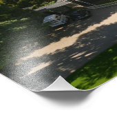 Larnach Castle, Dunedin, Nieuw-Zeeland - antenne Foto Afdruk (Hoek)