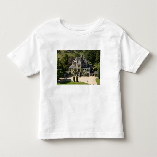 Larnach Castle, Dunedin, Nieuw-Zeeland - antenne Kinder Shirts (Voorkant)