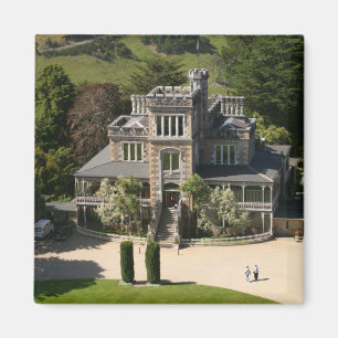 Larnach Castle, Dunedin, Nieuw-Zeeland - antenne Magneet