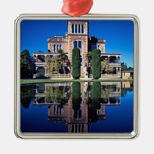 Larnach Castle, Dunedin, Nieuw-Zeeland Metalen Ornament (Voorkant)