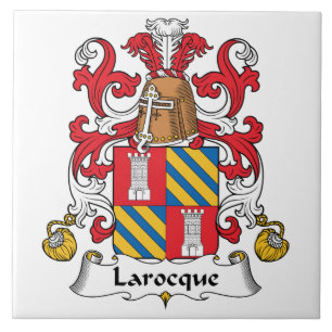 Larocque Family Crest Tegeltje