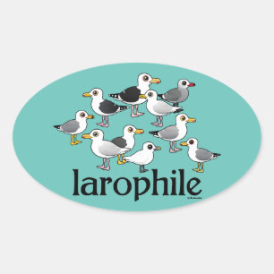 Laropfiel Ovale Sticker