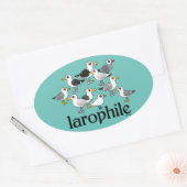 Laropfiel Ovale Sticker (Envelop)