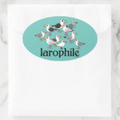 Laropfiel Ovale Sticker (Tas)