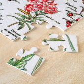 Larousse Planten, fruit, bloementuin Natuur kunst Legpuzzel (Zijkant)